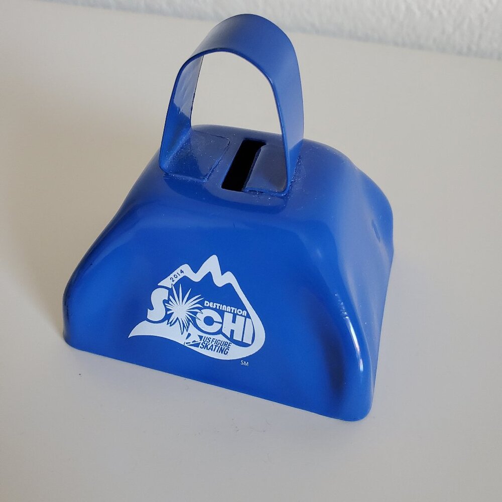 2014 Sochi U.S. Figure Skating Cowbell